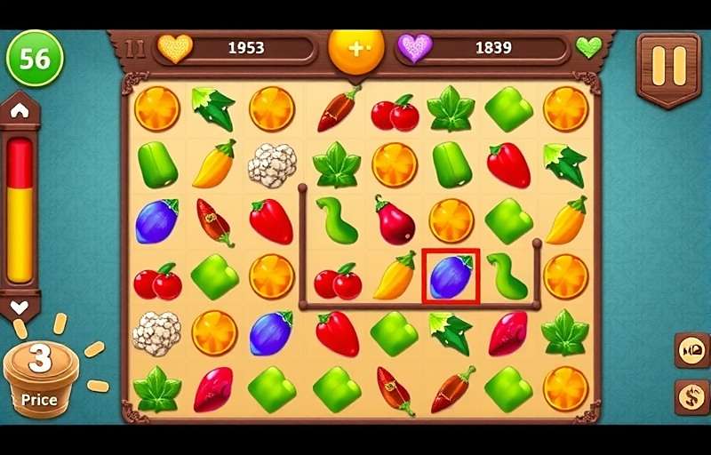 Spice Crush Master Gameplay Spice Crush Master gameplay screenshot showing match-3 puzzle with various spice icons